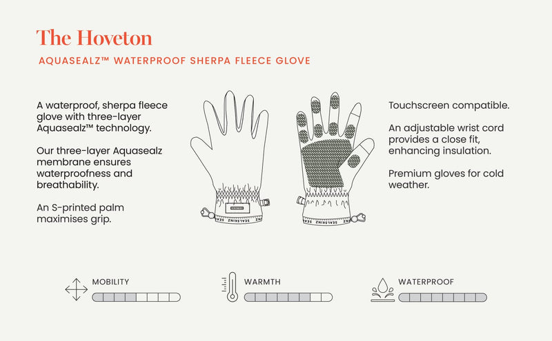 Sealskinz Hoveton Waterproof Sherpa Fleece Glove